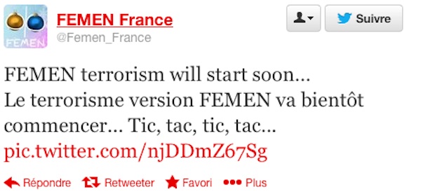 Tweet-Femen-Terrorisme