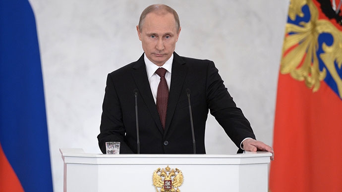 Allocution du Président Vladimir Poutine sur l’intégration de la Crimée à la Fédération de Russie