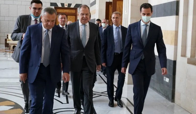 Première visite du Chef de la diplomatie russe à Damas depuis huit ans